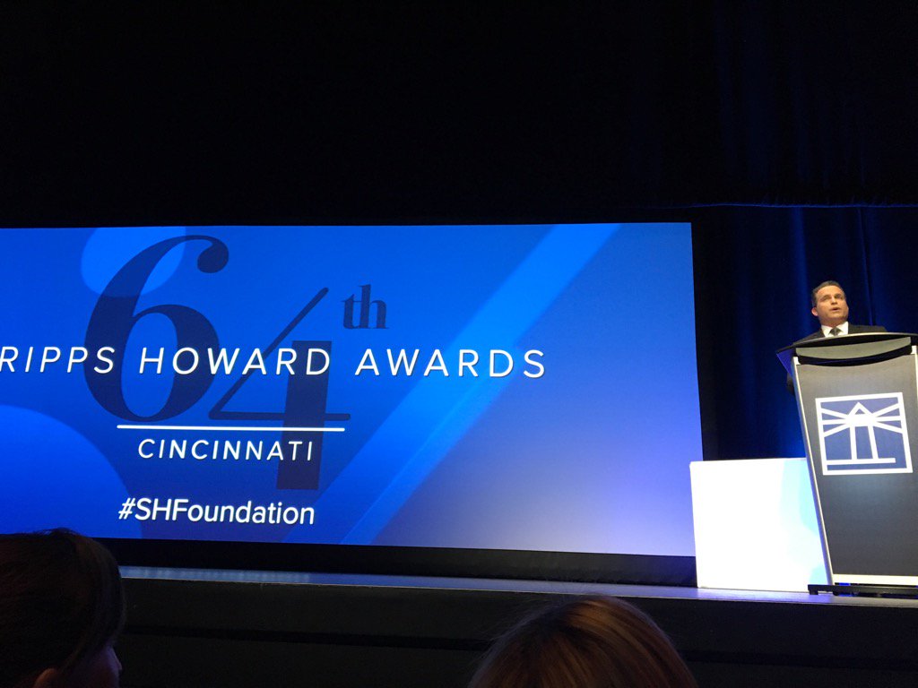 lawlor_scripps's tweet photo. One of my favorite nights of the year  #shfoundation National Journalism Awards. @EWScrippsCo https://t.co/tD655SW8sW