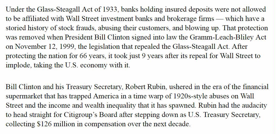 howtodoit1's tweet image. &quot;absence of Glass-Steagall Act&quot; bit.ly/29I8GII &quot;Consumers lost&quot; bit.ly/2dmlMxK &quot;House of Horrors&quot; bit.ly/2cxWGrQ