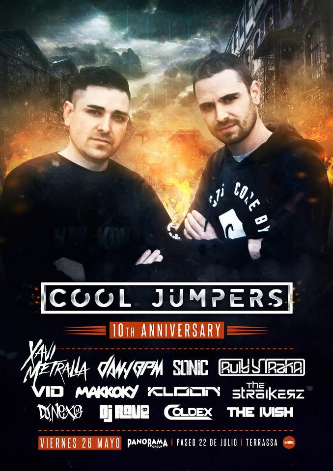 DJColdex's tweet image. Next gigs:
04/22 - 12h Destruxion &amp;amp; Embitrax and friends.
05/13 - The Prophecy.
05/26 - 10 aniversario Cool Jumpers.
#Coldex #ATope 💪😈