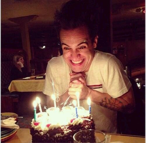 And on this day, God said,\"LET THERE BE BRENDON URIE!\" 
Happy birthday Beebo! 