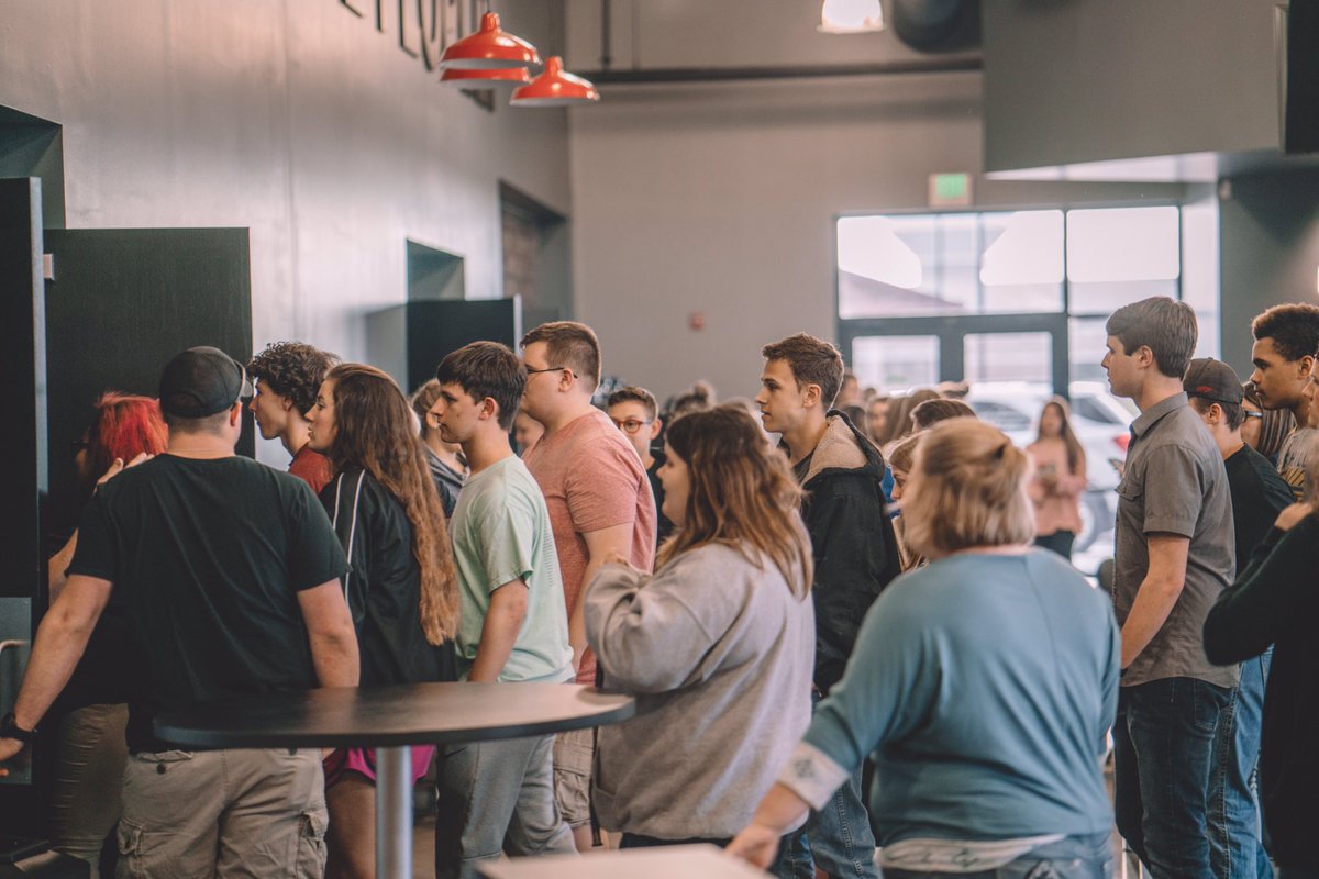 Service starts in 15 minutes! You still have time to get here!