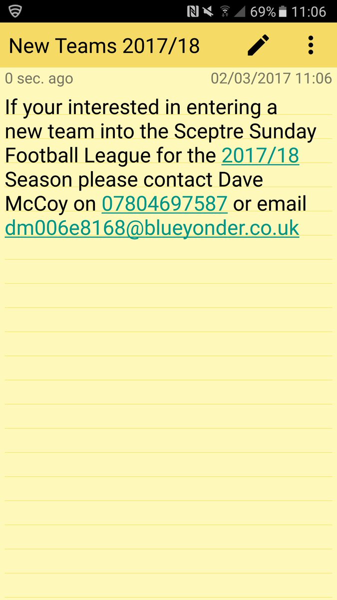 Sceptre League tweet media