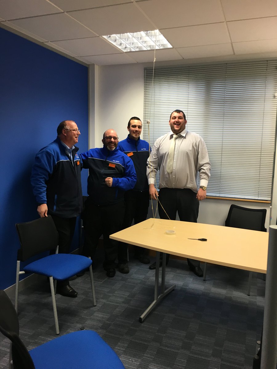 DeanaDevine1's tweet photo. And the winning team is - The Males!  All winners in the smile contest #happyteamwork https://t.co/wa5C2QpH8d