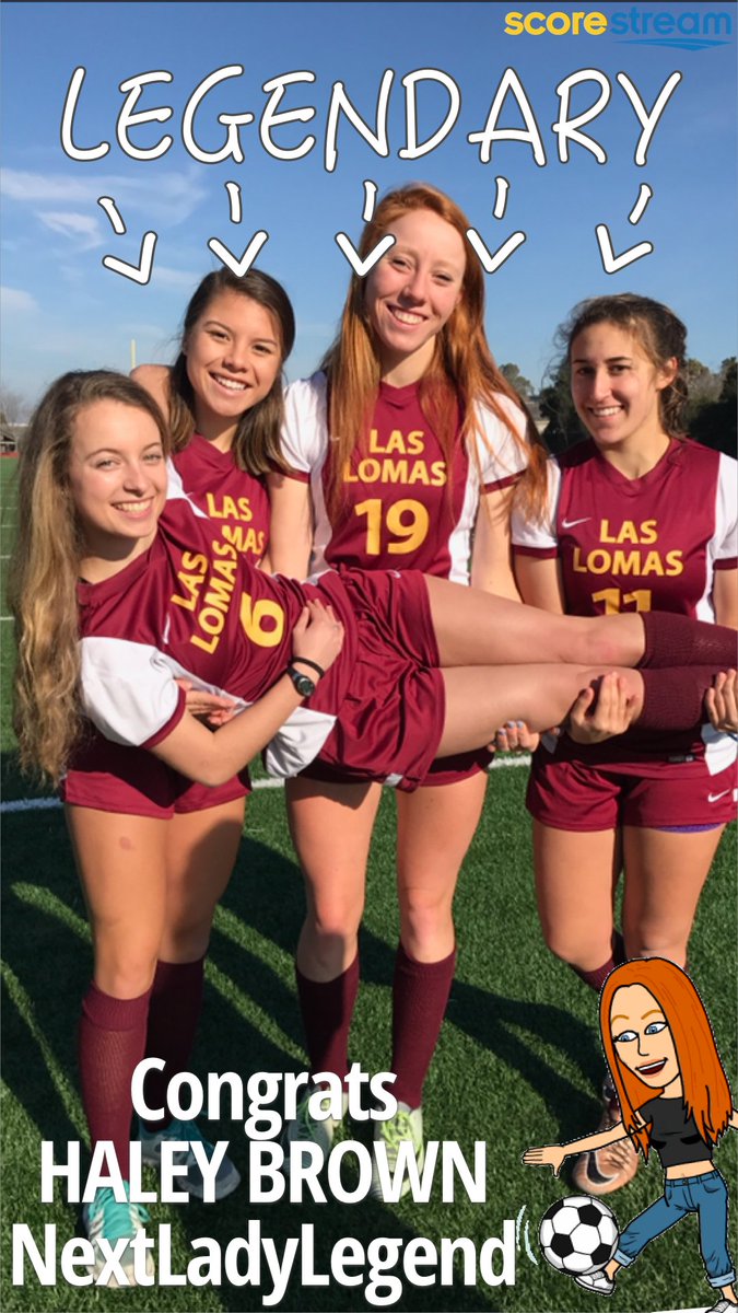 scorestream's tweet photo. Hey @LasLomasHS fans, you showed your support for @haleybrown123 in the #NextLadyLegend contest. Now share your love tomorrow on @Snap! https://t.co/z3Uwd8CgDU