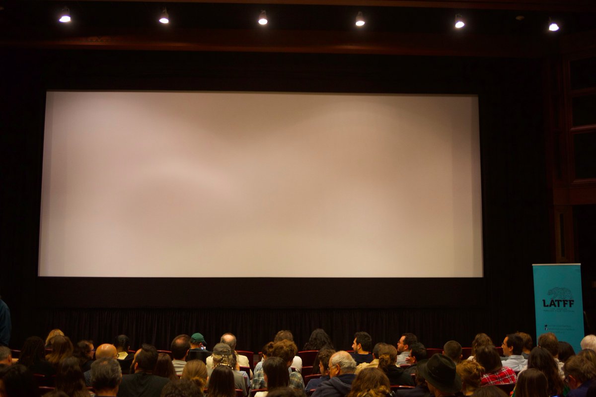 latffest's tweet photo. 5th LATFF opened with @ZekiDemirkubuz 's Ember. The room was full. Q&amp;A with the director was great. We are sooo happy :) https://t.co/X56OLBoYv9