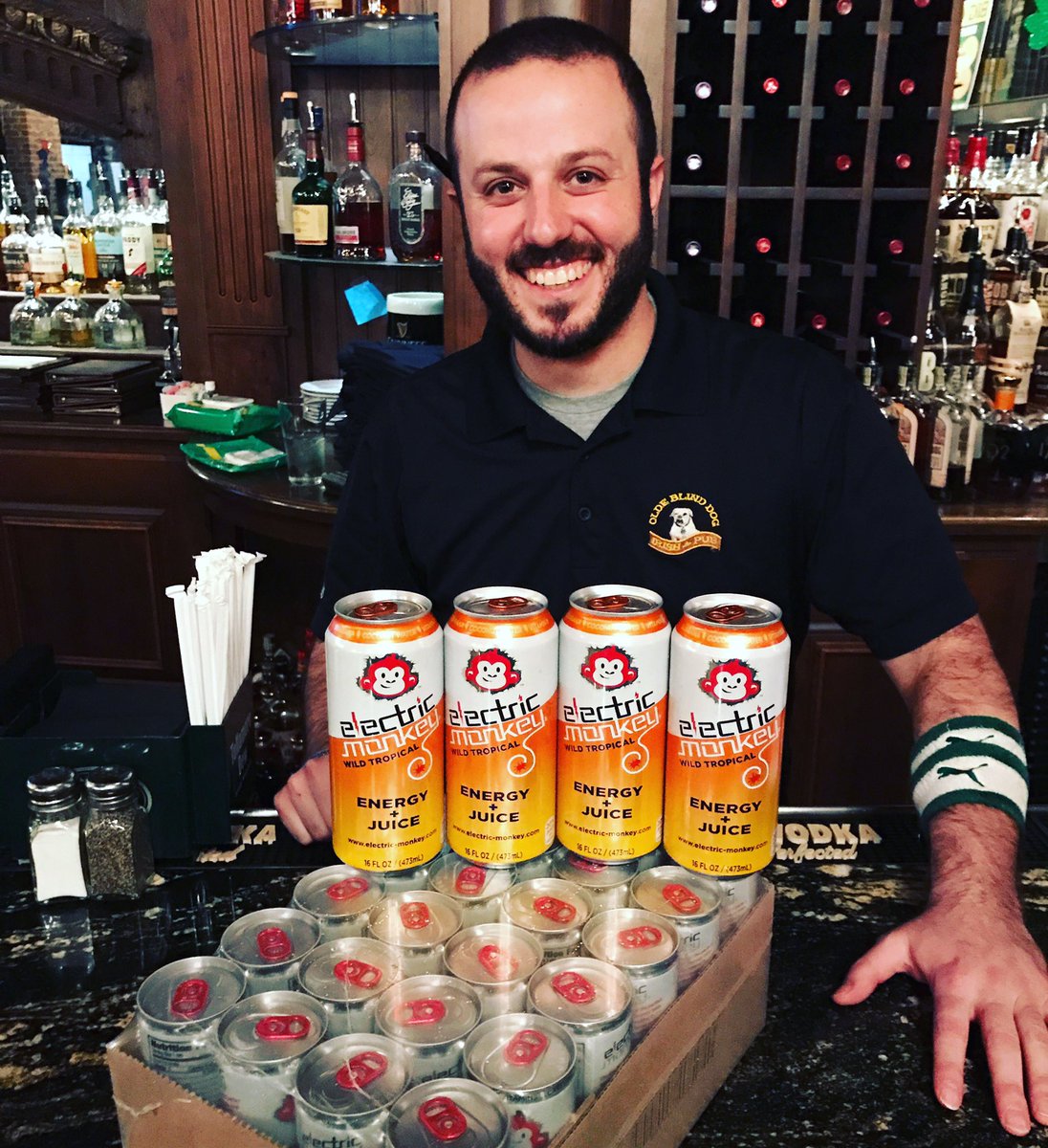 EnergizedMonkey's tweet photo. @OBDPub 5th Anniversary Party in Brookhaven tonight with lots of GREAT $5 Specials & Live Music! ๐ต๐๐ถ #IrishMonkeys https://t.co/HLvo6jWEDP