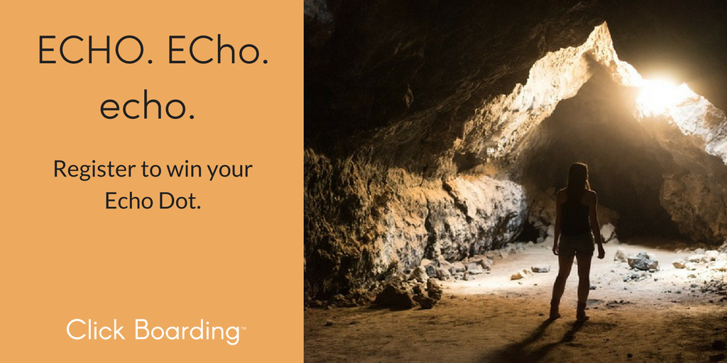 ClickBoardingHR's tweet photo. Come by our table to register to win an Echo Dot. Just another way we’re making your life easier  #onboarding #hrtechexpo #LEHRN17 https://t.co/3MDktye2zG