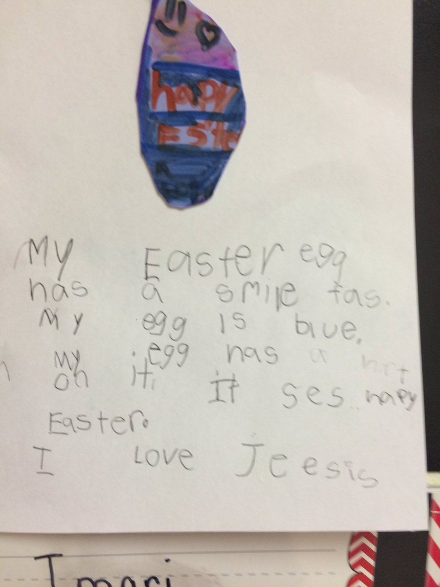 SheridanSES's tweet photo. Celebrating Easter by decorating an egg and then using sentences to describe the egg. #seslearners #marsh19 https://t.co/bfHuGnzZb7