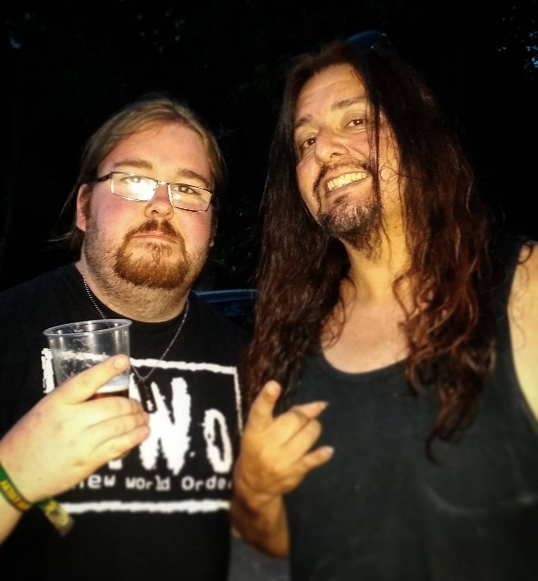 Throwback to @BLOODSTOCKFEST 2015 where we got to hang out with the legend that is @GeneHoglan! Awesome weekend #BloodstockFamily