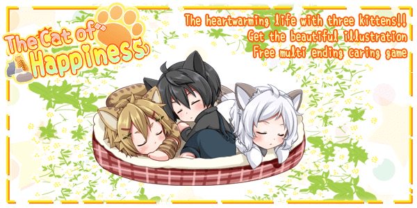 blackleg's tweet photo. 【The Cat of Happiness】　 #TheCatofHappiness 
【iOS】https://t.co/RxmdSvXwgf
【Android】https://t.co/2nYNQXsNcQ https://t.co/HYQDtWj7cI
