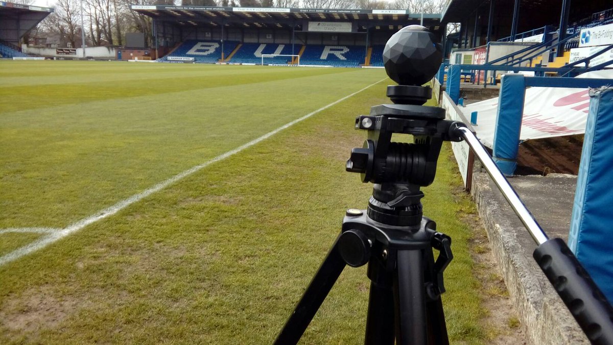 FanZappApp's tweet image. Fly360 ready for action at Gigg Lane @buryfcofficial #shakersmakemorenoise