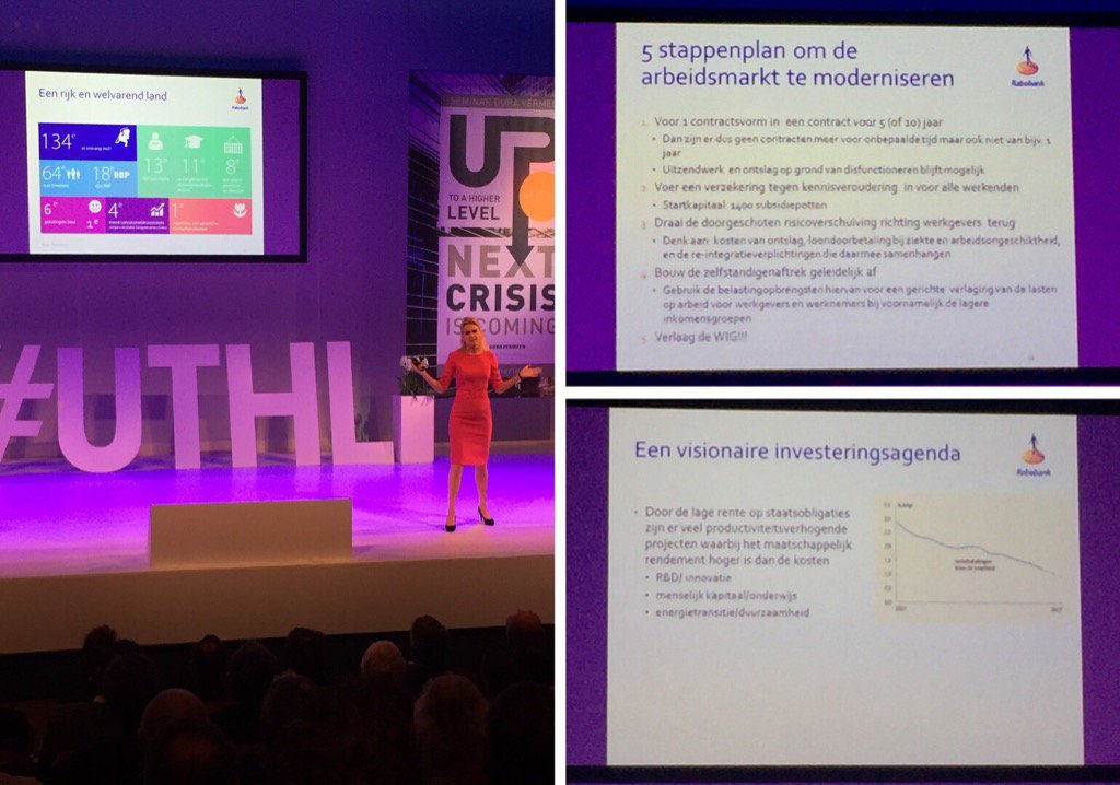 hans_weide's tweet photo. 3 hete aardappels en een smeuïg verhaal over de economie van Barbara Baarsma. Bedankt @duravermeer #uthl https://t.co/yt2ogAQpWY
