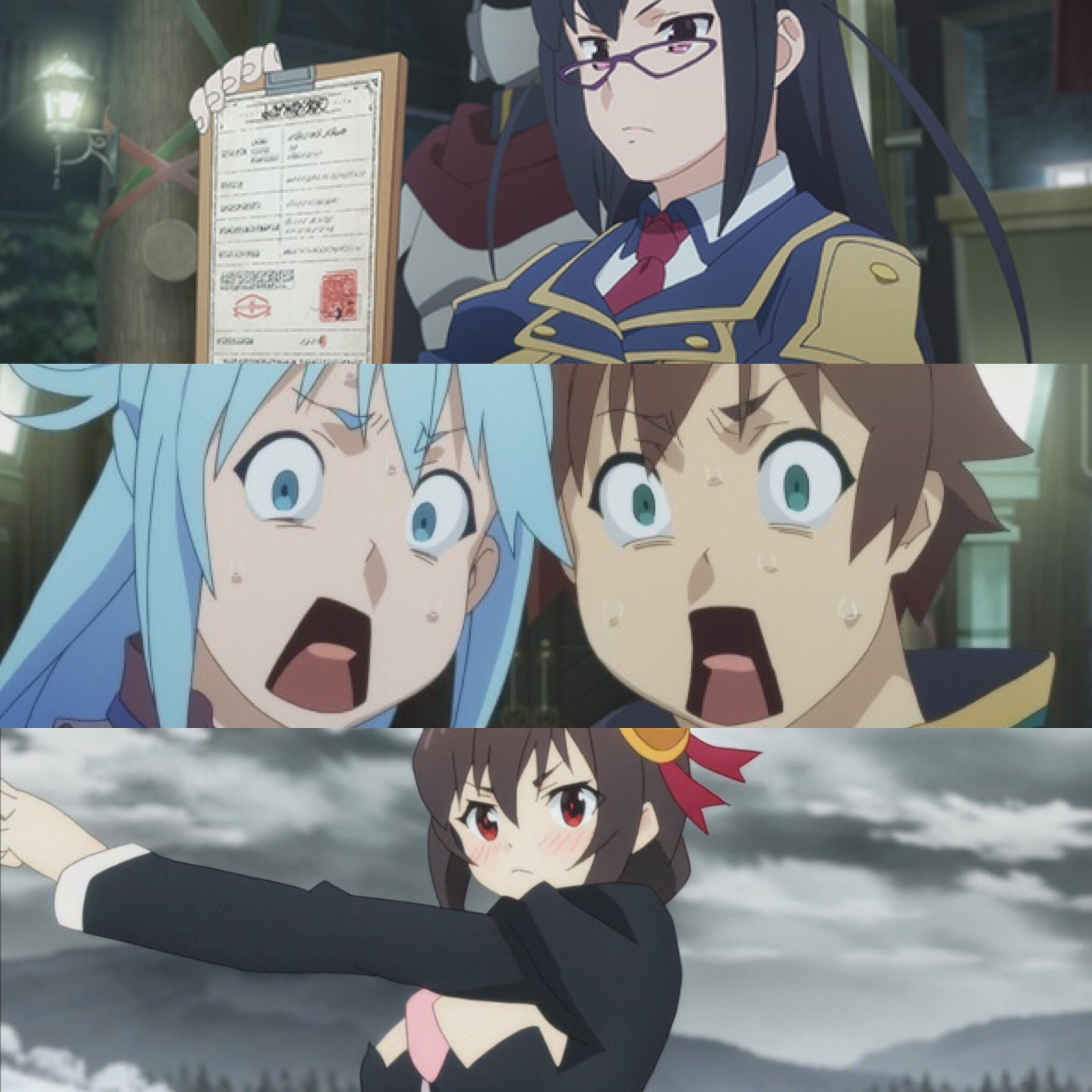 黒 2期見始めました セナもゆんゆんも面白いな なんだこのアニメ 面白キャラの宝庫だな この素晴らしい世界に祝福を このすば セナ ゆんゆん めぐみん めぐみん好きな人rt めぐみん好きはrt