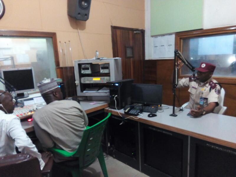 FRSCKADUNA's tweet photo. SHOOPS DCC SU Galadunci discussing drivers safety issues and preparedness for the EASTER CELEBRATION.He advised road users to be law abiding https://t.co/GQnOPCWsT3