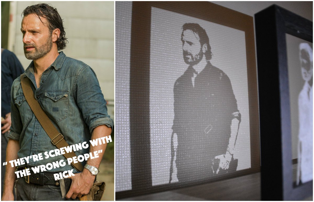 ruts_melissa's tweet photo. Engraved on glass - #RickGrimes of #TWD
The light shows U a detailed shadow of the image on the wall
#HowDoYouTWD #TWDFamily #TWD7 #TWDFans https://t.co/Z349djiHUr