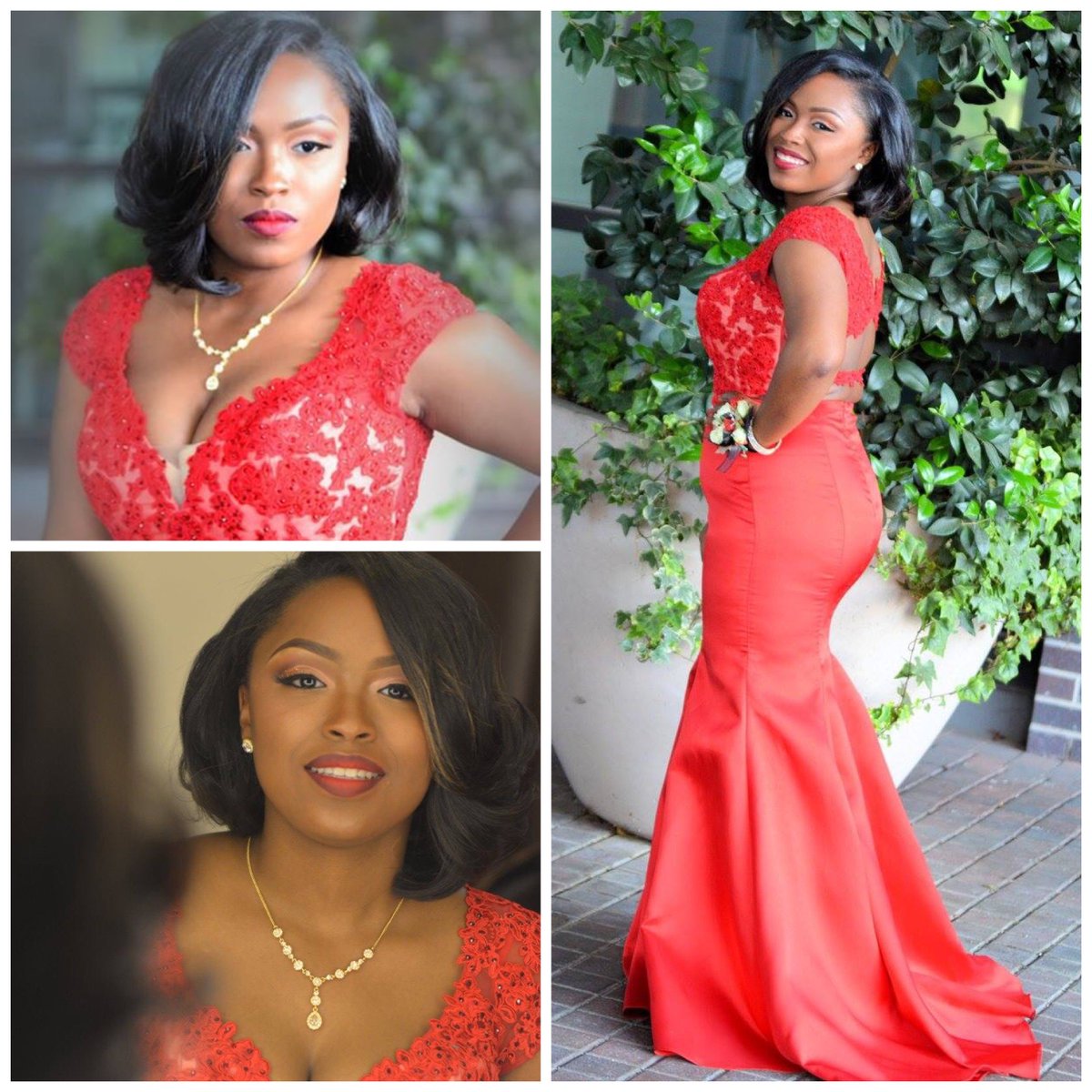 MRZJC3's tweet photo. My baby didn't come to play. She slayed prom '17 #slayedprom #blackbeauty #prom2k17 #prom https://t.co/H1ll0xVL93