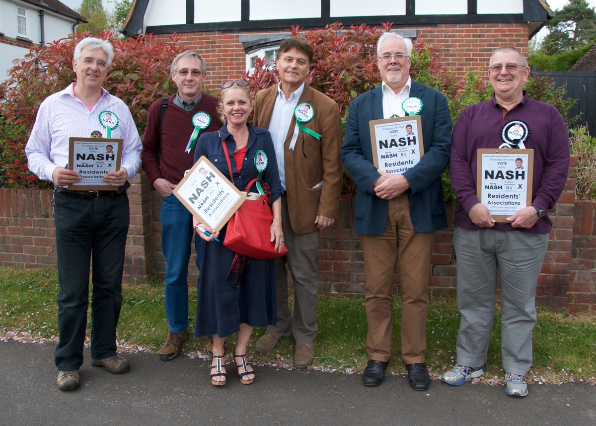BarryNashEpsom's tweet photo. Good day canvassing in Epsom - lots of residents very happy to see us! #voteRA #4thMay https://t.co/SSLTrpI6vP