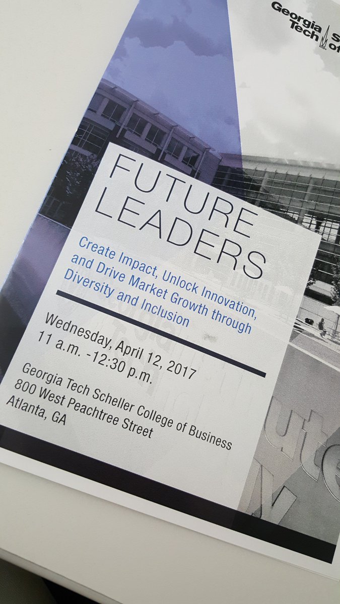 What a stimulating discussion we had today about the business aspects of diversity and inclusion! Thank you Ashley, David and Nzinga!