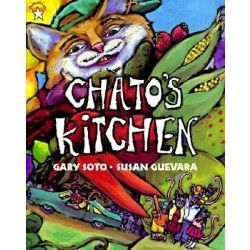 Happy birthday author Gary Soto! 
Discover his book, \"Chato\s Kitchen\" -   