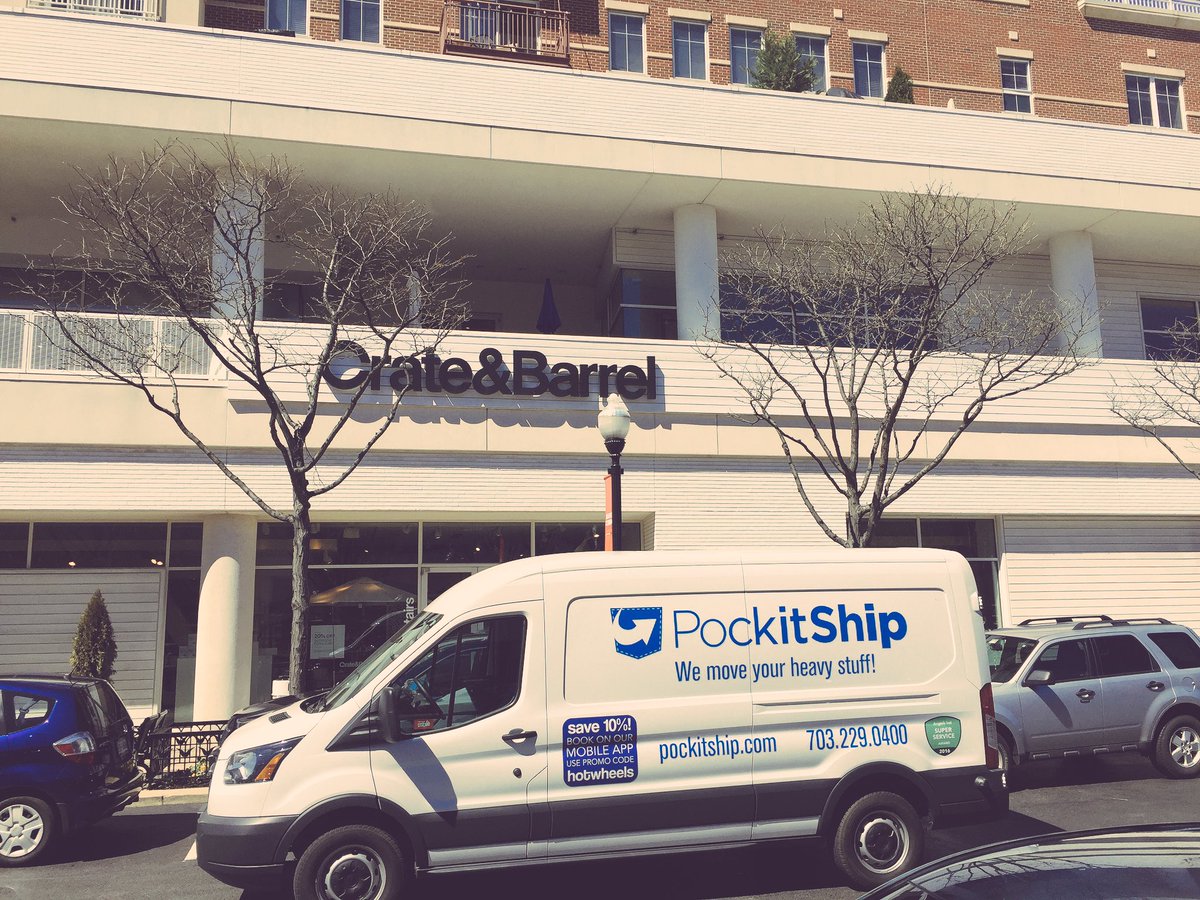 PockitShip's tweet photo. We love working with @CrateandBarrel! https://t.co/sdPAotQZjr
