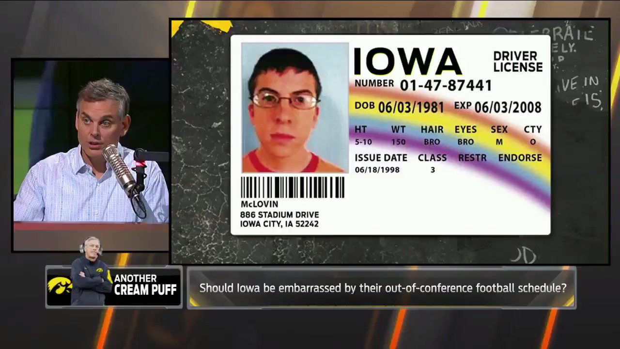 Iowa Hawkeyes Fake Ids