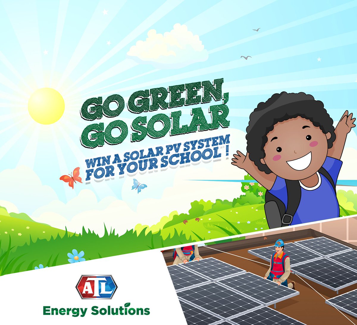 ATLunbeatable's tweet photo. ☀️ @ECCJA @MOEYIJamaica Win a FREE #Solar PV System for your School! #ATLenergy #Jamaica https://t.co/GlY7o06xec https://t.co/ZllsIYOt7I