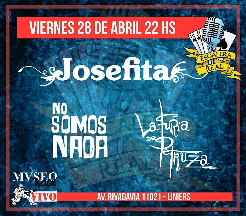 EL 28/4 hay FIESTA en MUSEO ROCK!
Última x varios meses!
Esa noche anunciamos cuándo y dónde será la presentación del disco!!
#LAFURIA10AÑOS