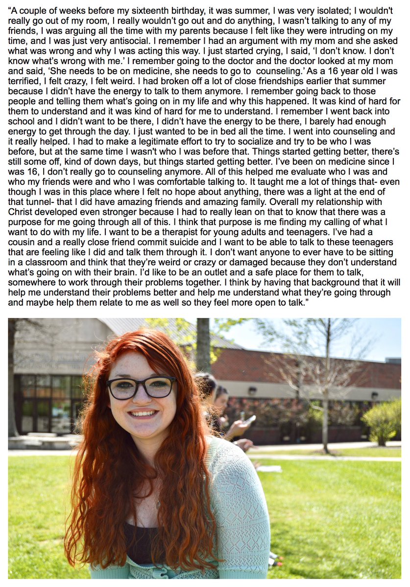 humansofLWC's tweet photo. "A couple of weeks before my sixteenth birthday, it was summer, I was very isolated..." https://t.co/49ZBxHsfbU
