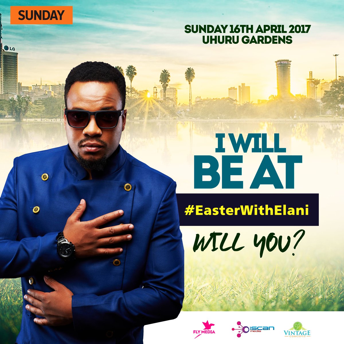 StandardKenya's tweet photo. @elanimuziki watabumburusha burudani pale Uhuru Gardens tarehe 16th @iscanmedia
#EasterWithElani Buy ticko yako hapa https://t.co/Hktfd7iVRb https://t.co/uJREfD5NiT