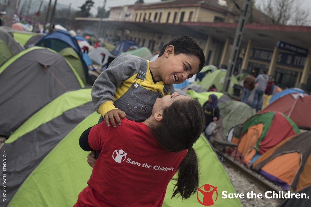 SavetheChildren's tweet photo. With your support, we do whatever it takes to help children in crisis— even in the most challenging, complex &amp; controversial circumstances. https://t.co/TZPuXA8Bm2