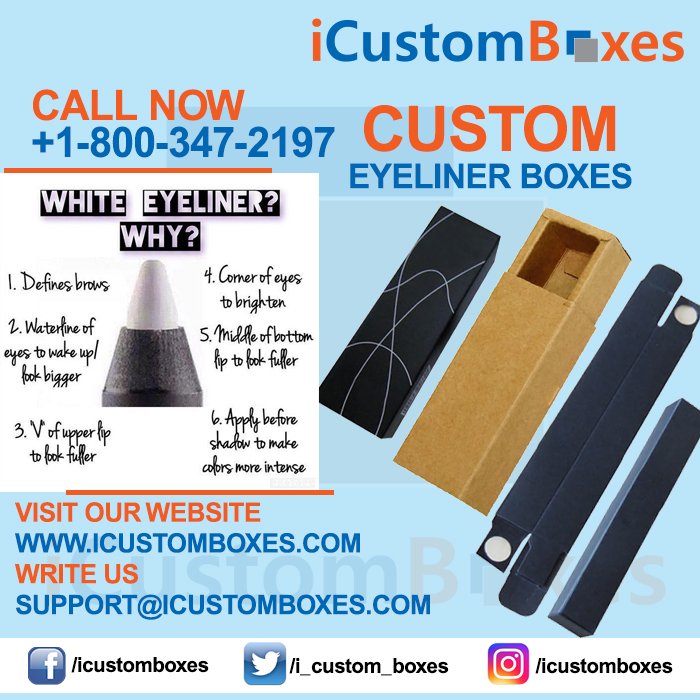 alisajohnson001's tweet photo. Custom Eyeliner Boxes
iCustomboxes provide packaging and printing Services
#CustomEyelinerBoxes #EyelinerBoxes #EyelinerBoxesPackaging https://t.co/u557zOlcCX