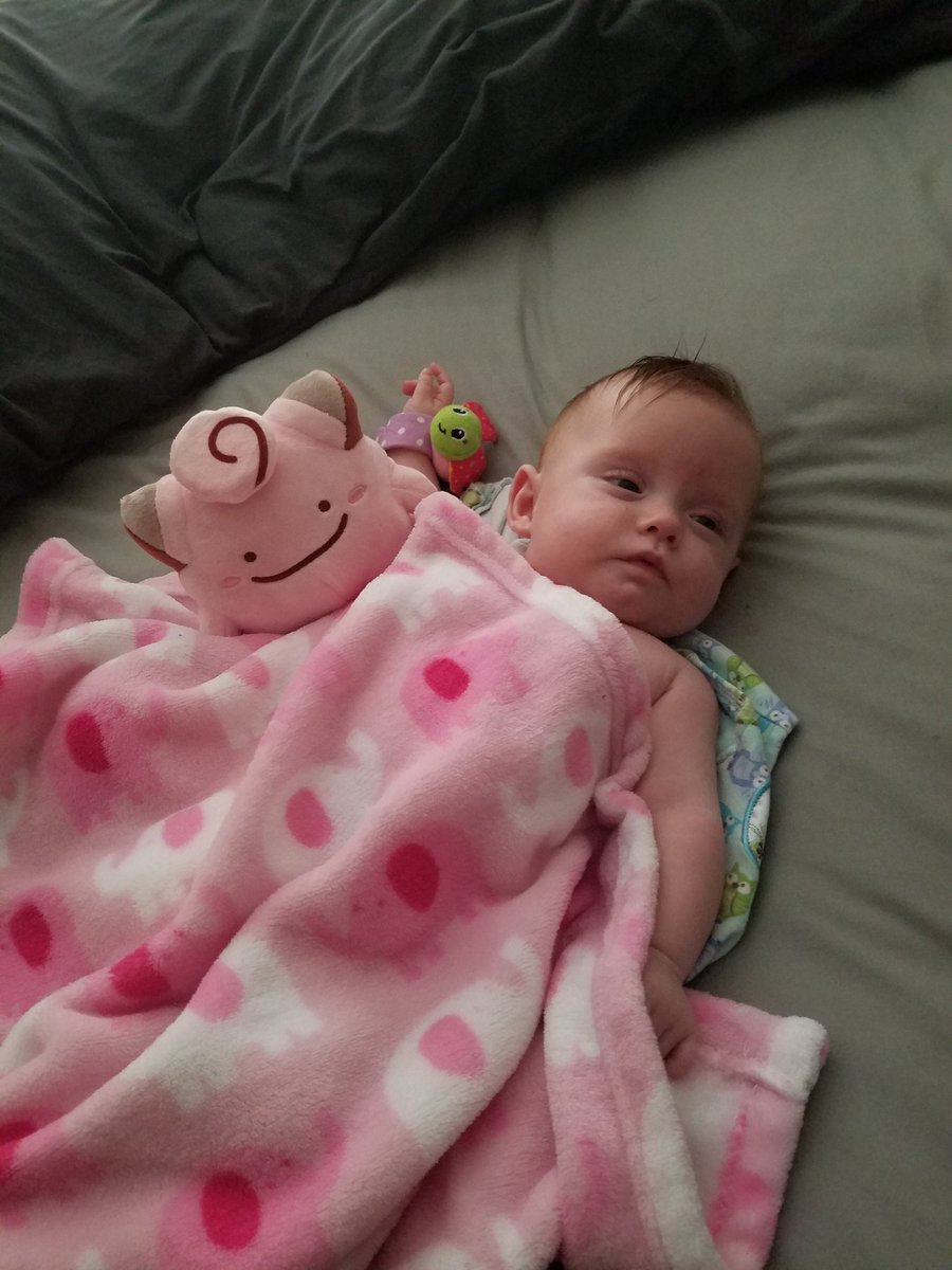 Fireboy's tweet photo. Watching Lolo and Stitch with a friend... #pokepal #getthemstartedearly #disneybaby https://t.co/g7glBpB12t