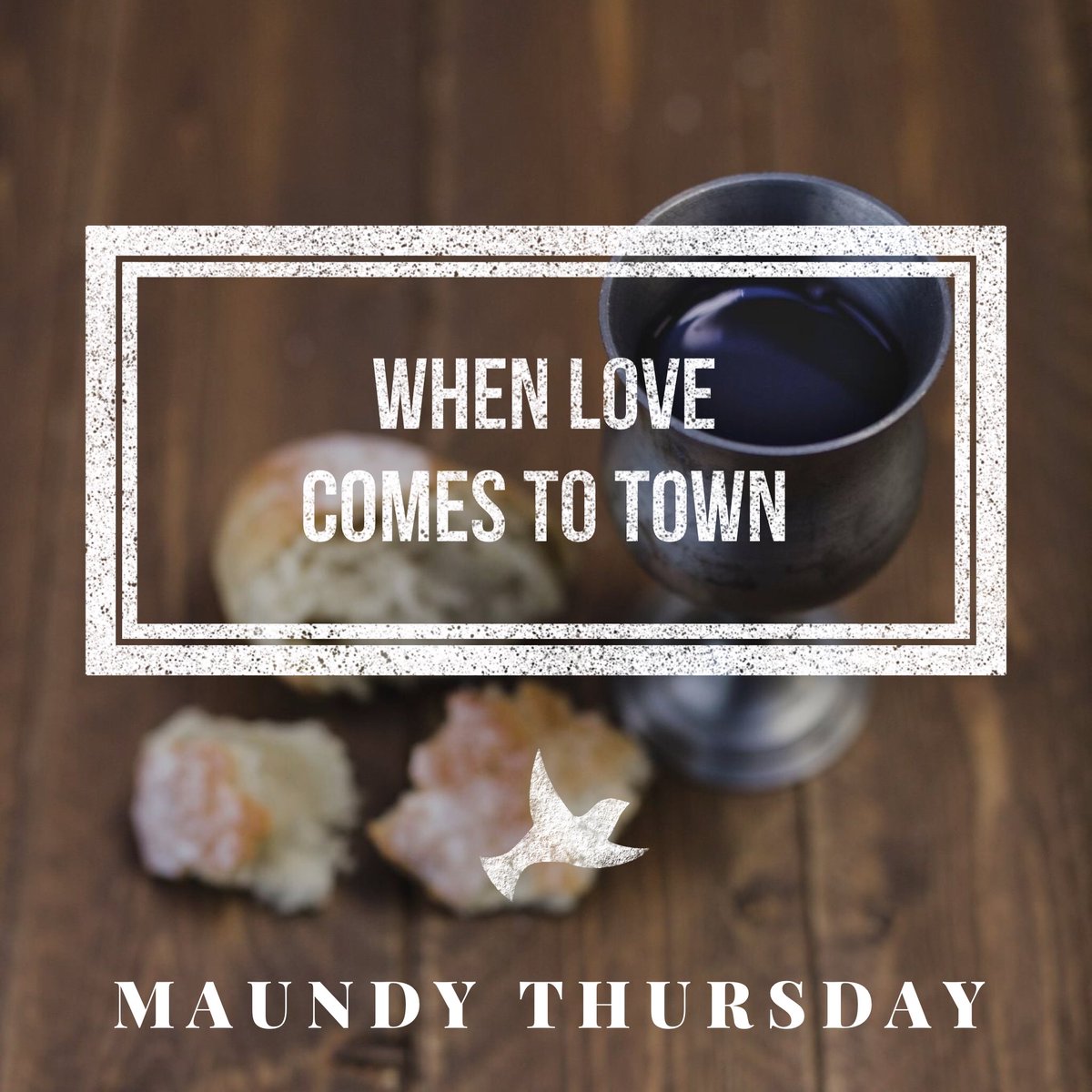 SOJoyELCA's tweet photo. Don't miss @rev_david's sermon for Maundy Thursday: "When Love Comes to Town" (4/13 6:30pm) #thewoodlands #elca #sojoy https://t.co/6Fdg3erOCw