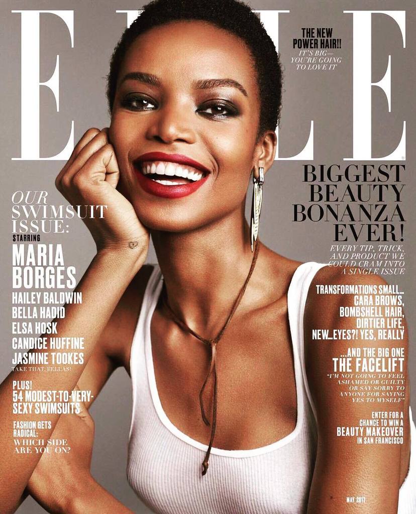 yaawazisees's tweet photo. Maria Borges, 2nd African #covergirl on @elleusa, since Alek Wek in 1997 - #afronoire #africanbeauty #blackbeauty … https://t.co/GQIB20NMF7 https://t.co/Iv3WEgCuE2