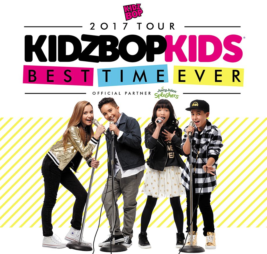 WVAQ's tweet photo. June 30th at Clarksburg Amphitheater, @KIDZBOP #BestTimeEverTour! Tickets on sale Tue April 18 at https://t.co/qHLZ2JmIXb https://t.co/y7mSL24VxX