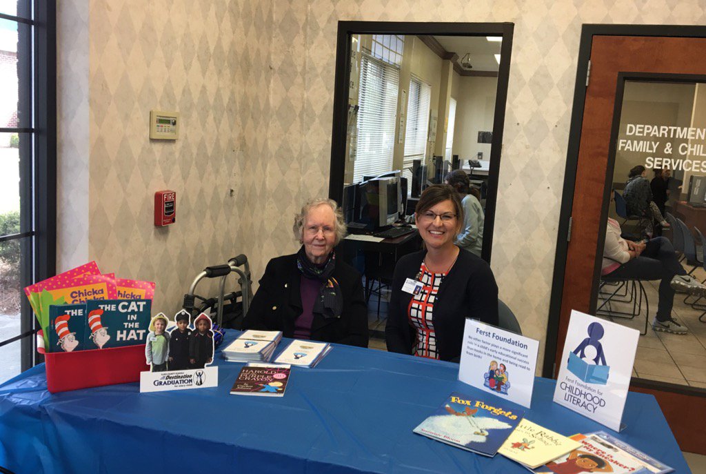 Signing children up to receive free books each month from birth to 5 yrs #ferstfoundation #readtome #earlylearning