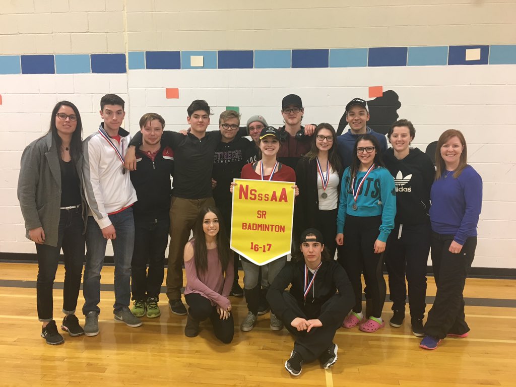 LakeSuperiorHS's tweet photo. Congrats to our #Badminton teams! SRs won the banner with Eric, Faith & Kiara qualifying for #nwossaa Excellent day of games. #sgdsb https://t.co/mOcRs2BGBs