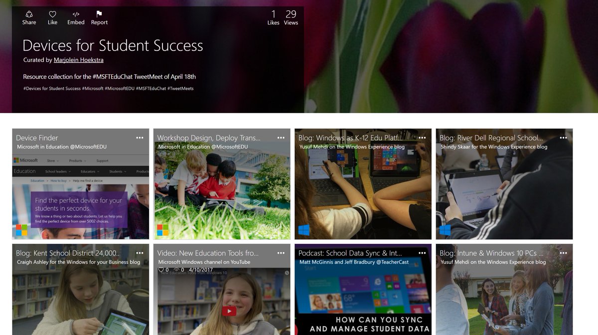 NEW! @OneNoteC has a great 'Devices for Student Success' site on Docs.com out docs.com/marjolein-hoek… #mieexpet #edtech #K12