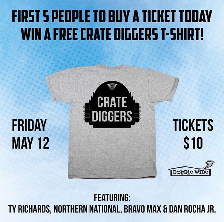 One month until our anniversary show! We're giving the first 5 people who buy tickets a FREE T-shirt: bit.ly/2p7vKI9 | #dallasmusic