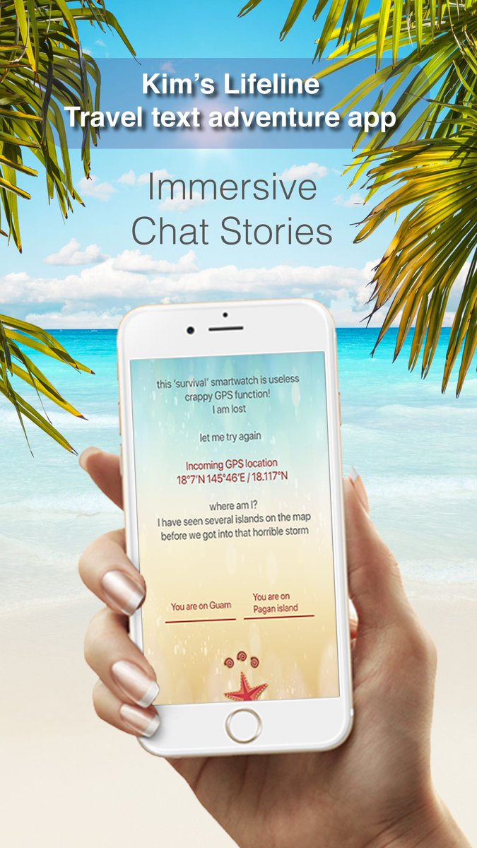 BensTextRPGApps's tweet photo. Now live: the ultimate transmedia travel text adventure app: KIMs lifeline. 
Get it here for iOS: https://t.co/ApnuNTlaJ3

#kimslifeline https://t.co/c6K9sFQKuw