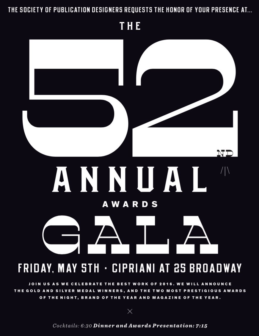 SPDtweets's tweet photo. You're invited to SPD's 52nd Annual Awards Gala! Tickets are on sale at the link in our bio. #SPD52 #SPDgala https://t.co/GbOimPSAve