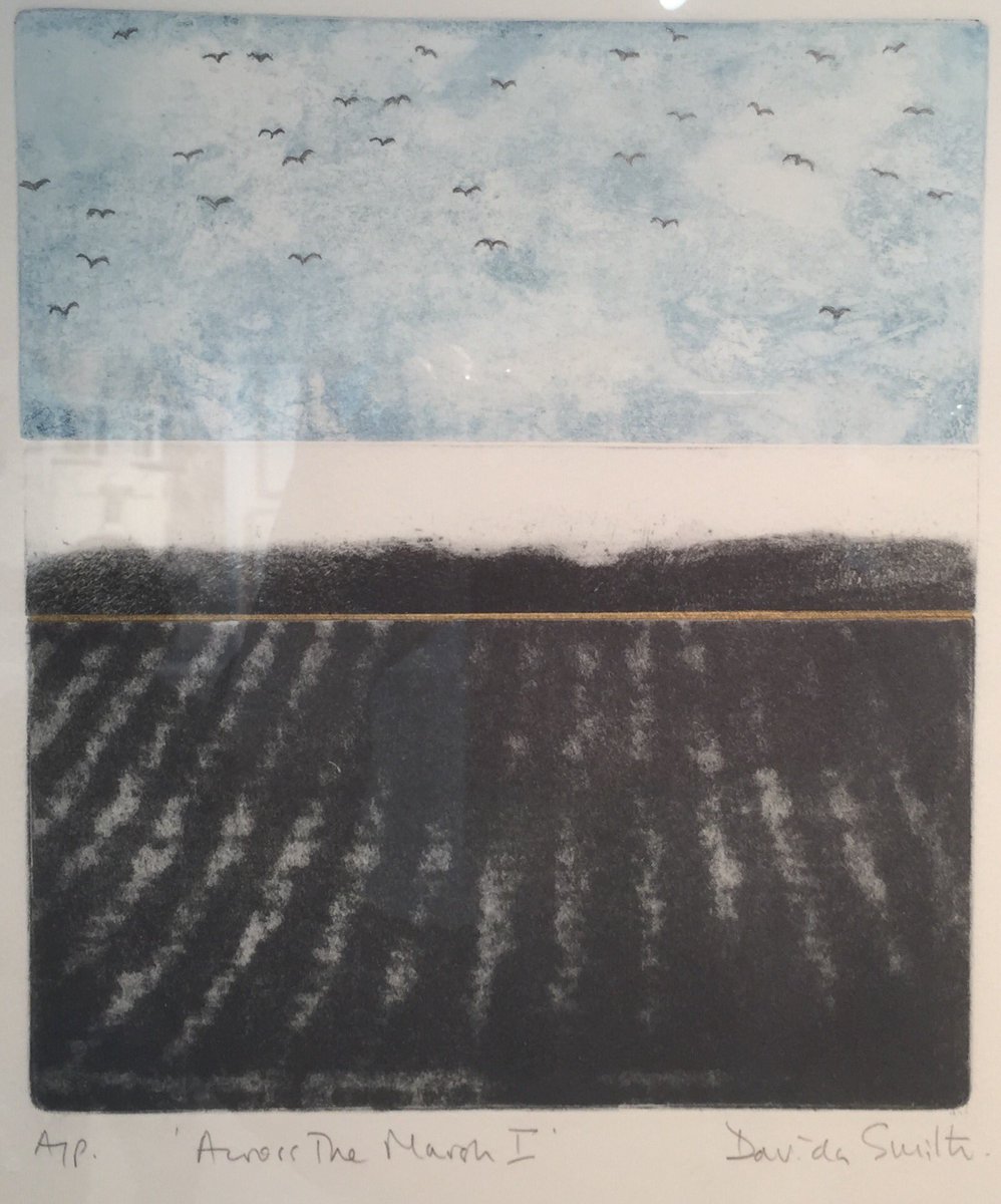 ryeartists's tweet photo. 4 beautiful #davidasmith #etchings lose yourself in these dreamy landscapes til April 23 @theryeart #printmaking #rye #easter #landscape https://t.co/Ck76CZQqqW
