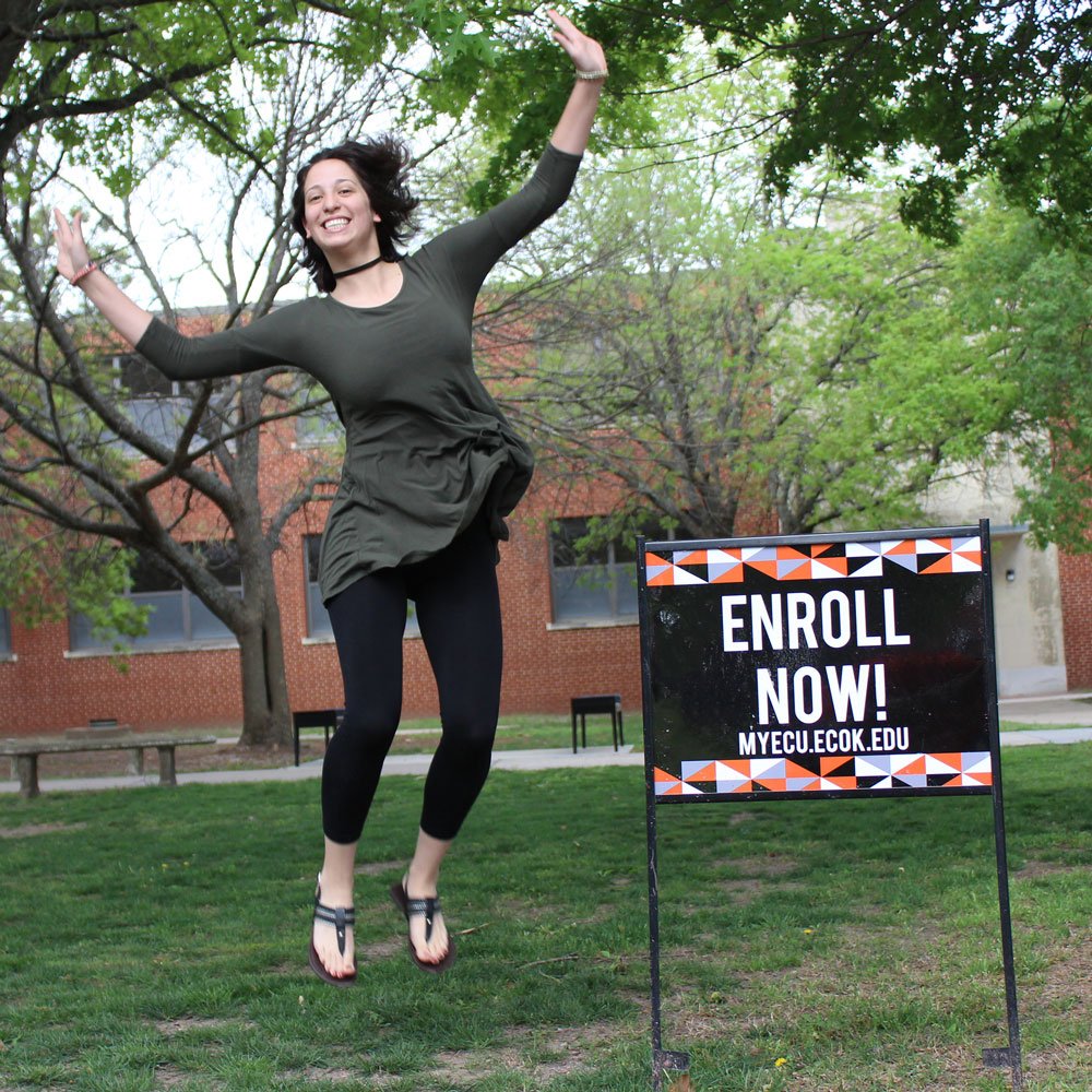 ECUTigerUpdates's tweet photo. Hey Tigers!! Don't forget to enroll for summer and fall classes on MyECU now!! We can't wait to see you then! #ECUTigers https://t.co/RpsWWv6uYm