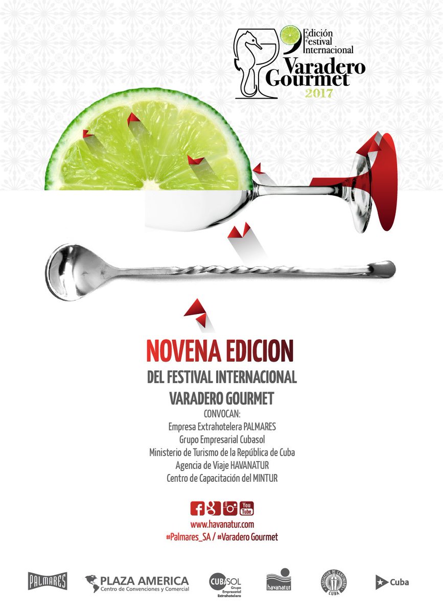 Cada día menos días, más se acerca, el aroma del Gourmet Cubano nos irá llegando poco a poco... Siempre te invitamos