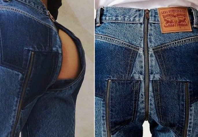 halaskin's tweet image. We have officially gone too far. #barebuttjeans teenvogue.com/story/bare-but…