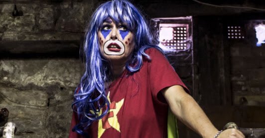 RealTimFerguson's tweet photo. MELBOURNE
You have to see DAAS's favourite psycho clown.
Hilarious &amp; terrifying.
Adults only.
https://t.co/h1VoVtPmJp
@FrehdtheClown #comedy https://t.co/i6PXY6kwmG