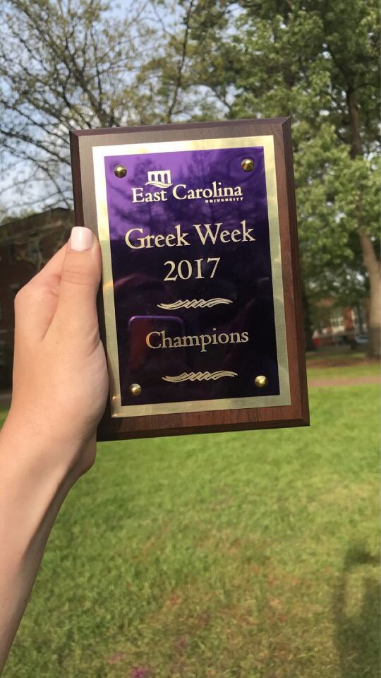 And the champions of Greek week are....... ZETA TAU ALPHA and CHI PHI!!!! Good work ladies and gents!