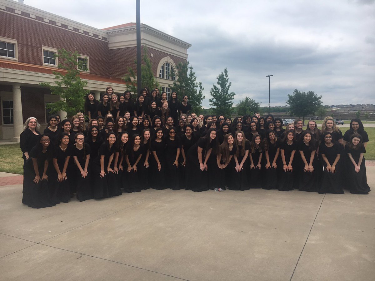 congratulations to all three of our choirs for getting sweepstakes at UIL!!!!!