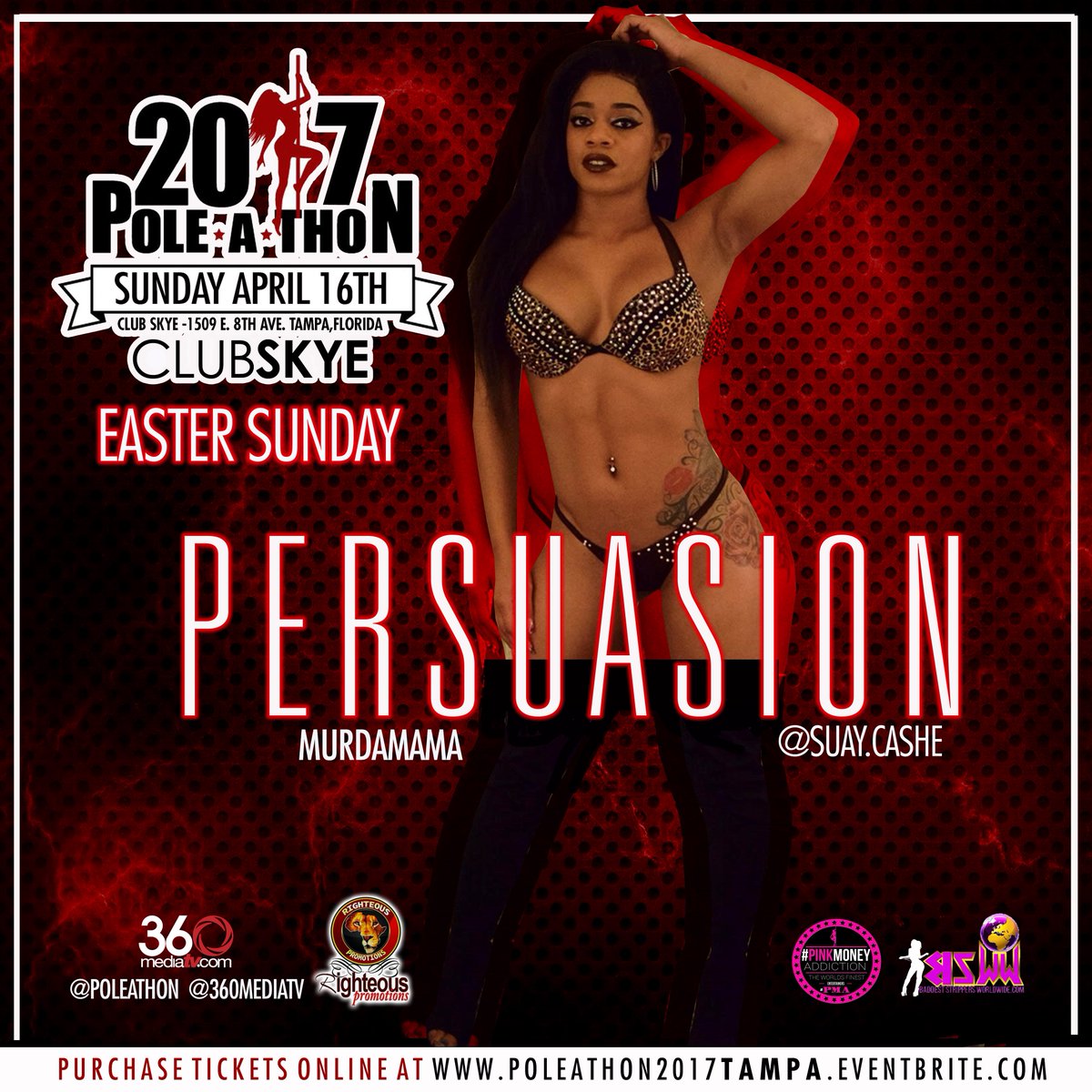 poleAthon's tweet photo. POLE-A-THON 2017 Tampa
@ClubSkye 1509 E. 8th Ave 
Ft the most talented pole dancers in the country!!!
get tickets https://t.co/sVvLvj36Ia https://t.co/LCa2kF5XlF
