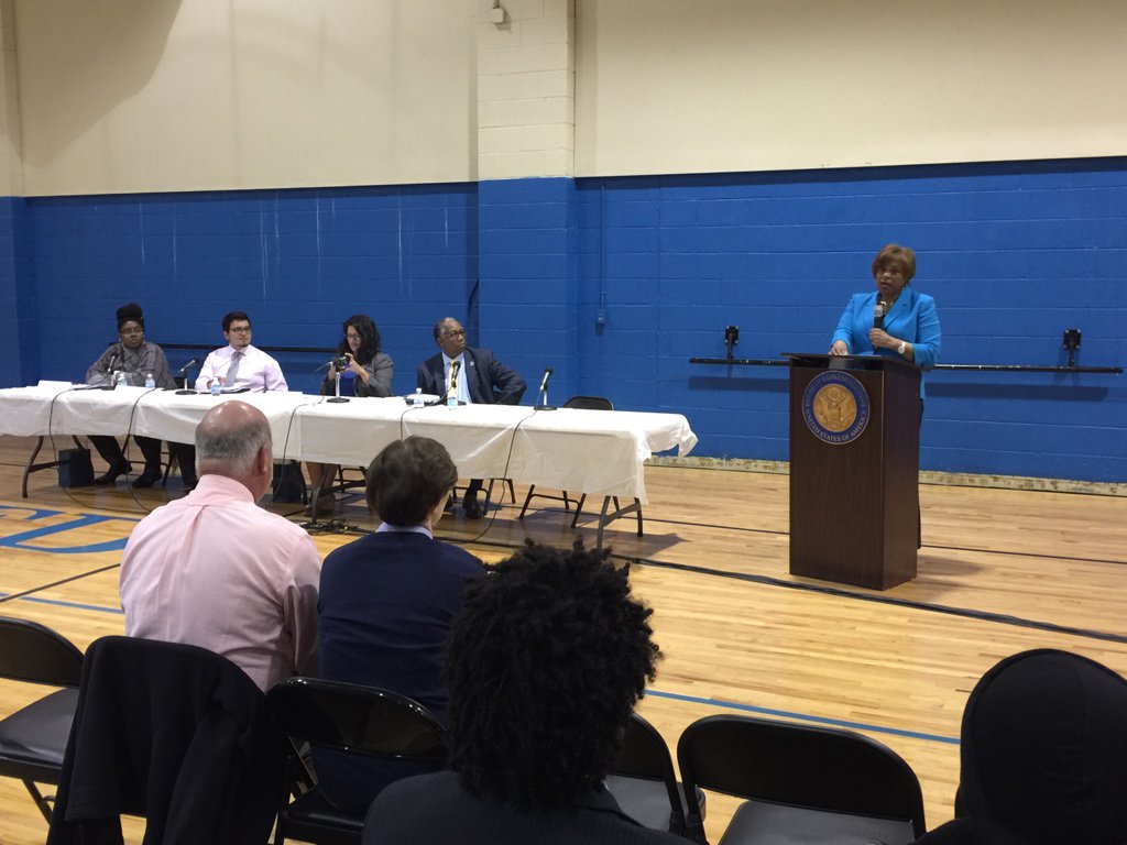 At <a href="/RepLawrence/">Brenda Lawrence</a> #EnvironmentalJustice: The Health of Our Communities Panel &amp; Discussion  #TakeBackOurEnvironment